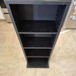Black Media Shelves / CD DVD Towers - Pre-Assembled! - $15 Each