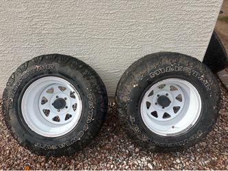 15 Inch Rims- 5x4.5 bolt pattern