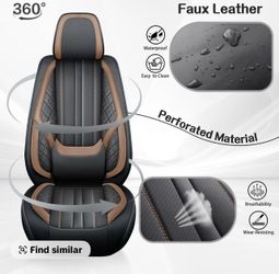 Car Seat Covers for Honda Accord CR-V Civic HR-V Passport, Breathable Anti-Slip, All-Season Comfort