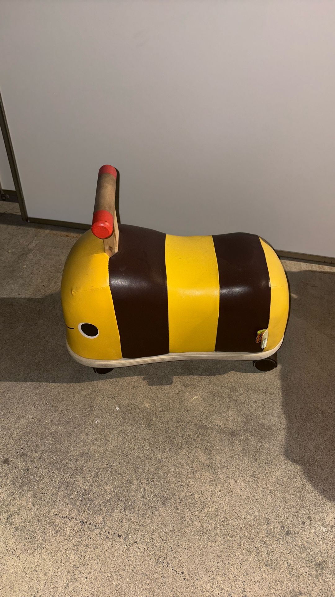 Toddler Riding Bumblebee