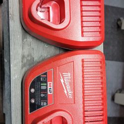 Milwaukee M12 chargers