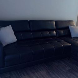 Leather Couch 