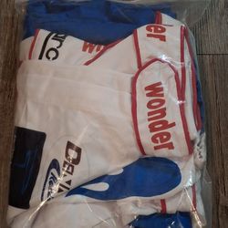 Ricky Bobby Costume Talladega Nights Outfit Race Car Driver Jacket Pants With Hat for Adult (size LARGE). $45 BRAND NEW!