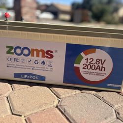 12.8 V Deep Cell Rechargeable Battery