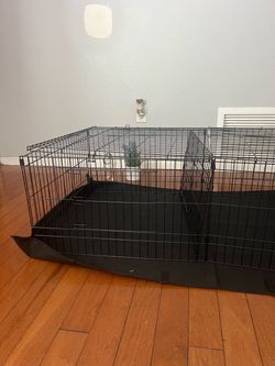 Small animal steel cage