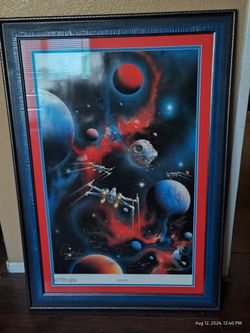 Star Wars Autographed Picture.