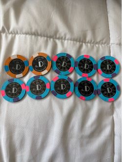 The D $25 Match Play Chip