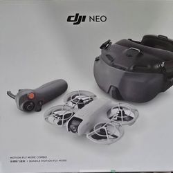 ⚡ NEW Factory-Sealed DJI Neo FPV (first person view) drone "fly more motion" combo kit