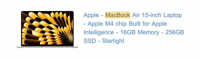 Apple MacBook Air 15-inch M4 Starlight