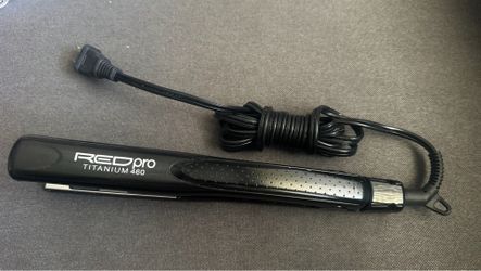 Red Pro Titanium Styler 460 Hair Iron, 1 1/2” For Silk Pressings