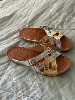 Women’s Shoes  Silver/Gold