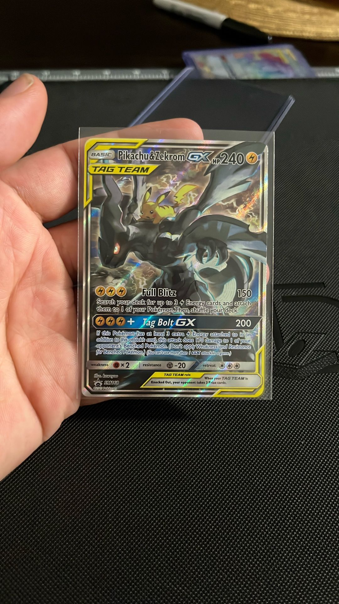 Pikachu & Zekrom Tag Team Pokemon