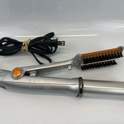 InStyler Rotating Hair Straightening Curling Hot Iron 1 1/4" IS1001 *READ
