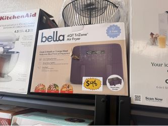 BELLA 4QT TRI ZONE AIR FRYER