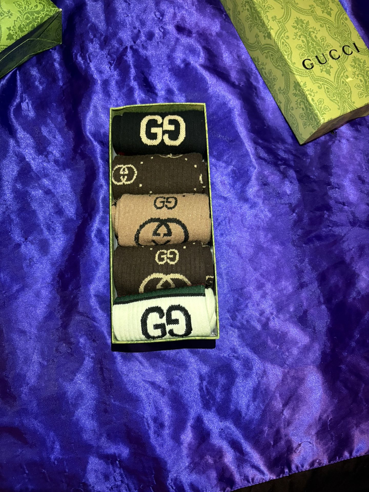 Gucci Socks 5-Pack Assortment