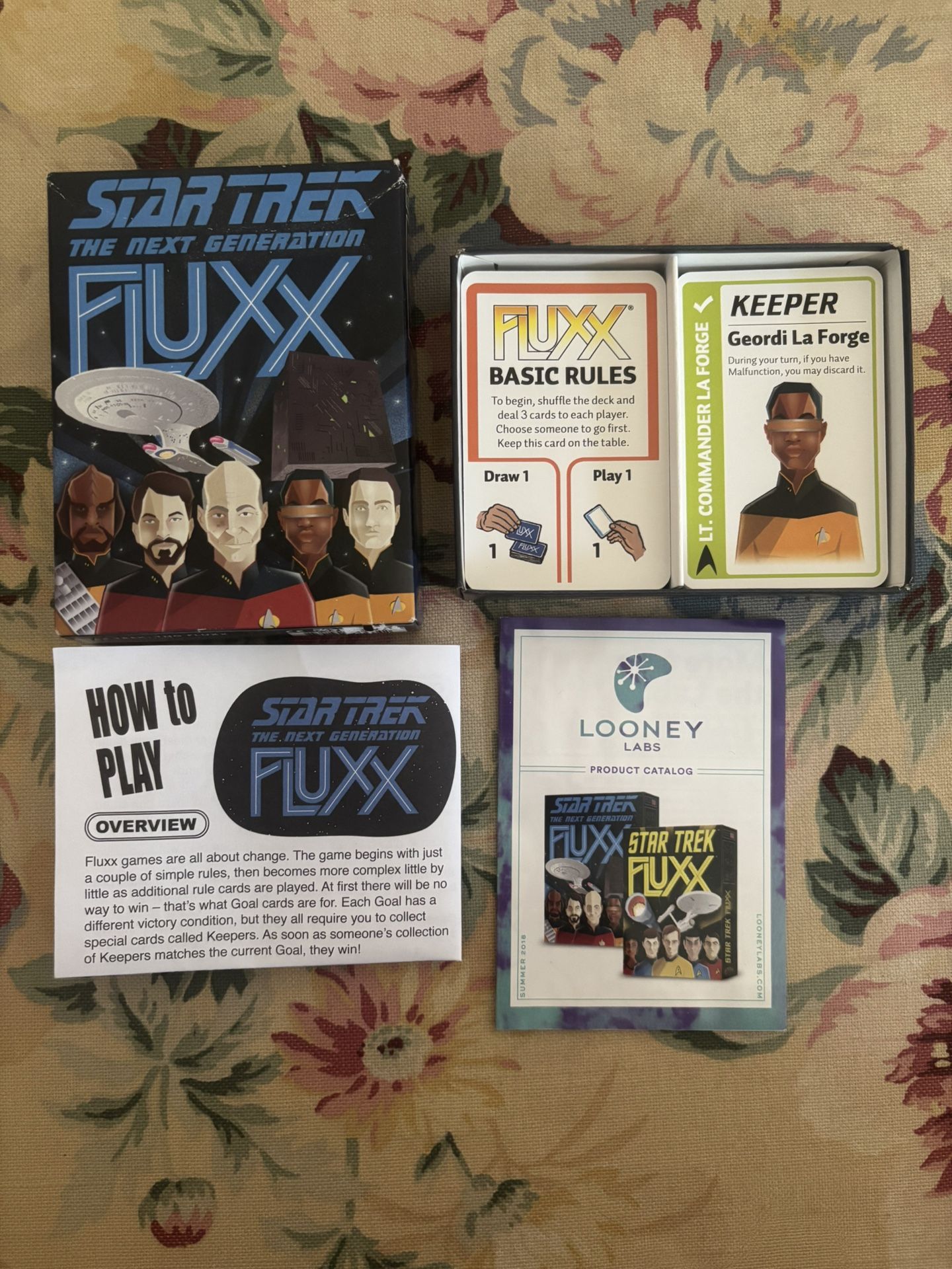 Fluxx Star Trek The Next Generation 2018 - Complete