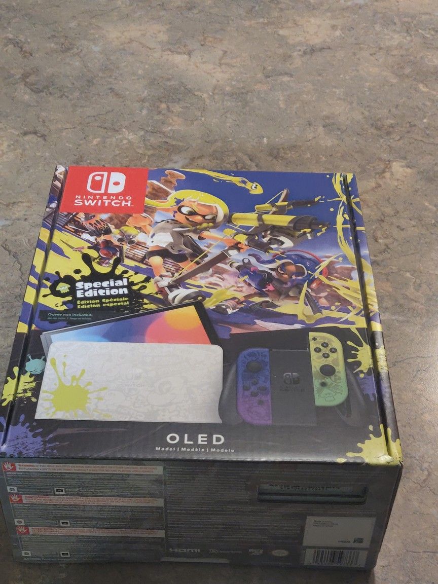 Splatoon 3 Nintendo Switch OLED New In Box