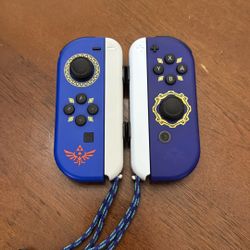 Nintendo Switch Joycons - Zelda Limited Edition