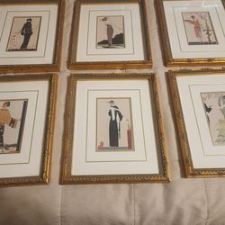 Art Deco Gold Frame Collection 