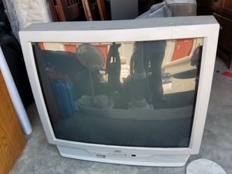 Silver jvc 32" tube t.v.