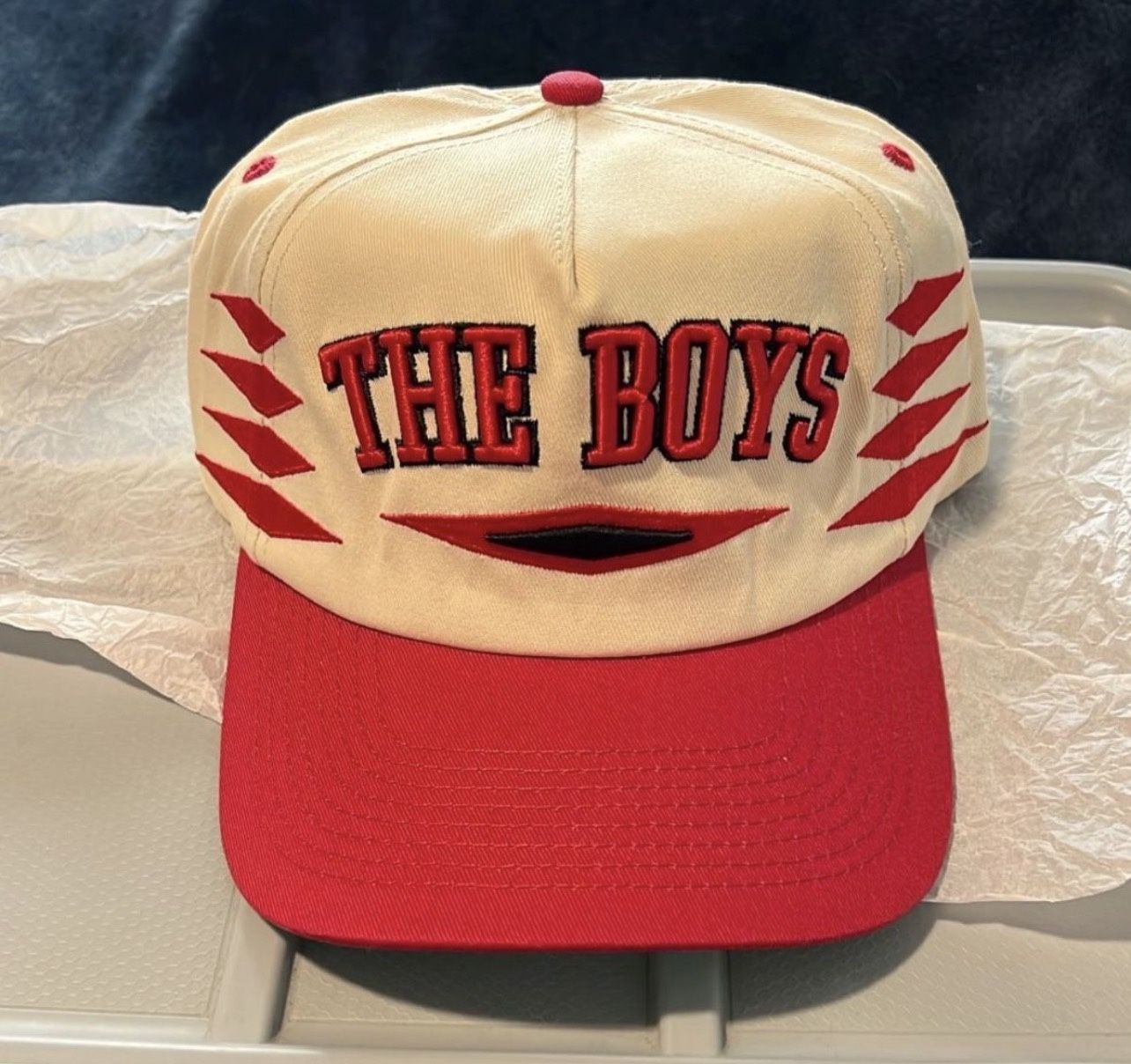 Bussin With The Boys Men’s SnapBack Hat. New without tags