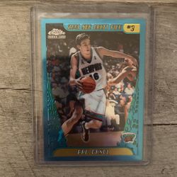 Pau Gasol 2002 Topps Chrome RC