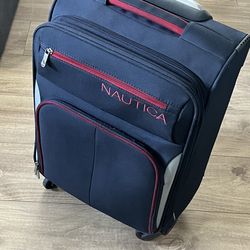 Nautica Navy Rolling Suitcase