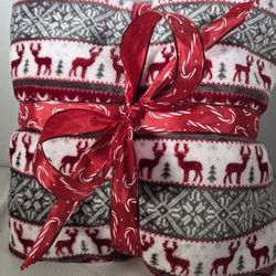 Standard Size Throw Christmas  Blanket