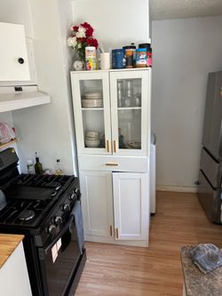 Till out trash cabinet
