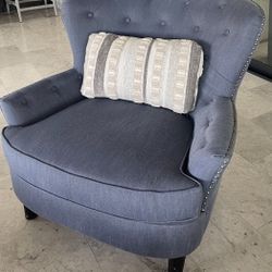 2 Pier 1 Armchair/ Accent chair / Like new condition. 38" wide x 40" deep × 35" high. Seat height 19". Seat depth 25". 