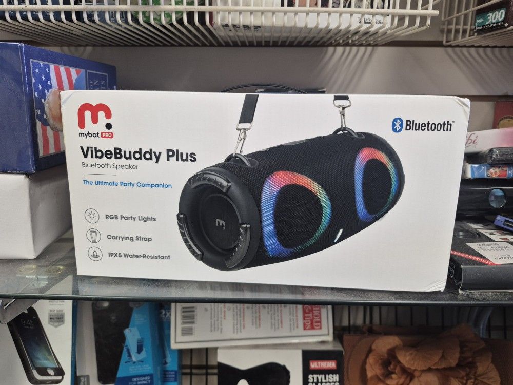 MyBat Pro VibeBuddy Plus Bluetooth Speaker. 