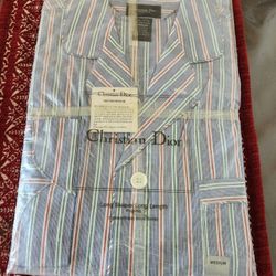 Cristian Dior Men's Long Sleve Long Lengh Pajama 