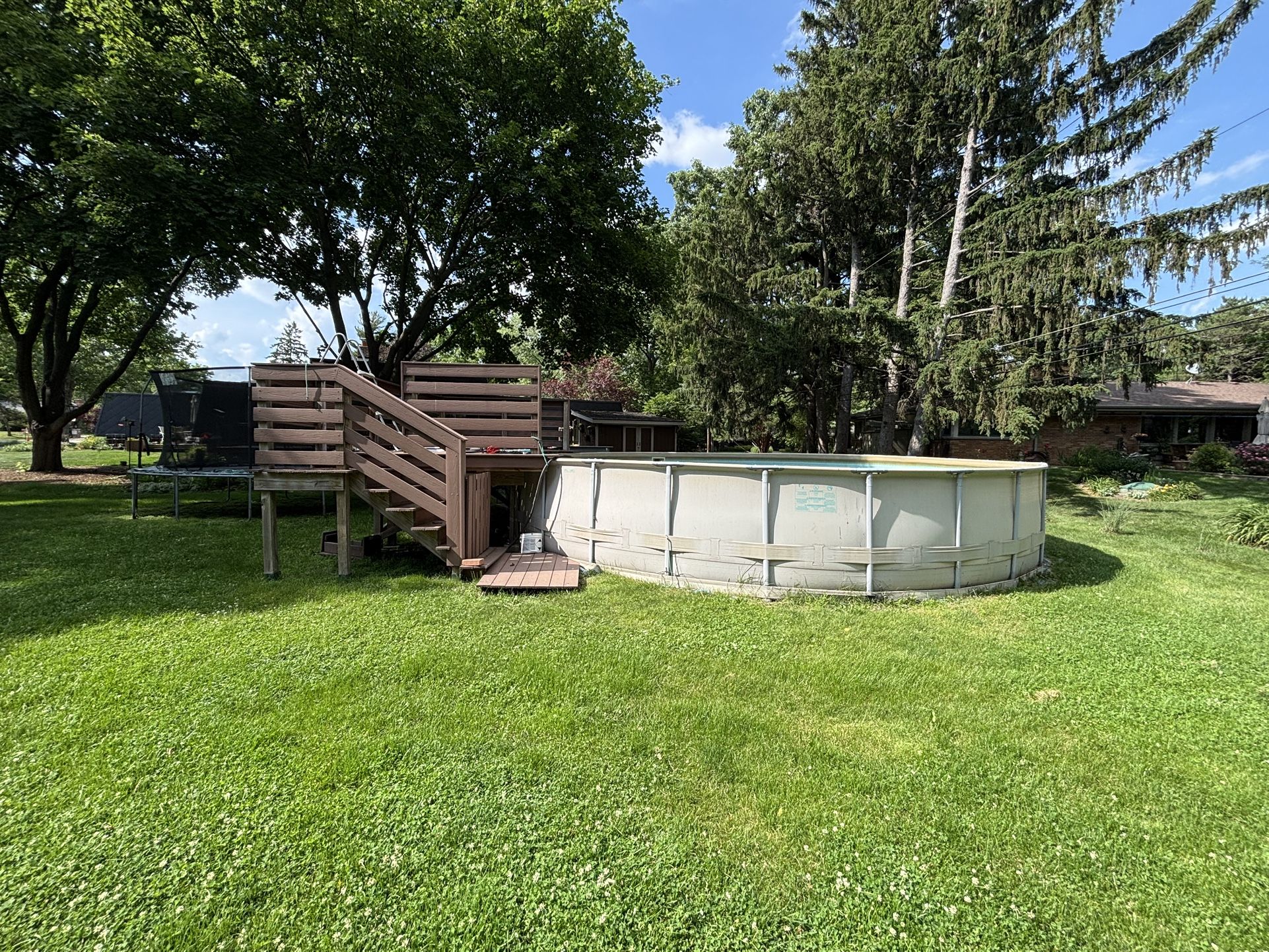 Pool, Pool Deck, Pool Heater, Pump With Filter