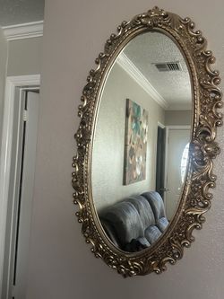 Vintage Oval mirror