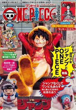 One Piece Japanese Magazine Vol 20. Promo Card Included