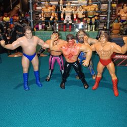 World Wrestling Federation Titan Bendies (Vintage 80's)