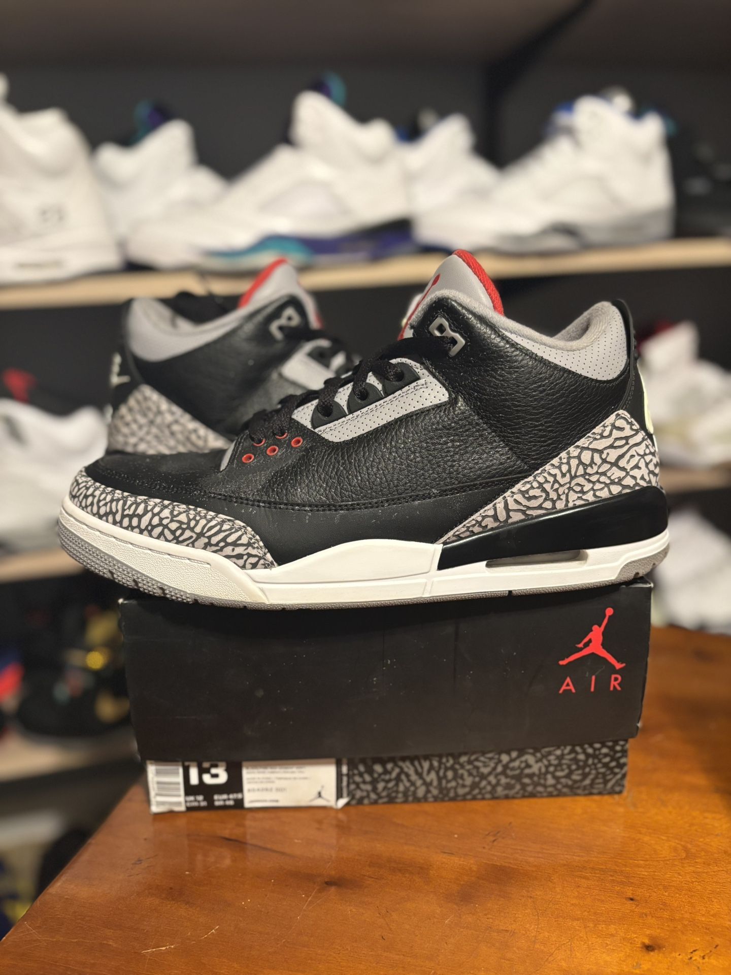 JORDAN BLACK CEMENT The Air Jordan 3 Retro “Black Cement” Makes Its Grand Return  main image 4