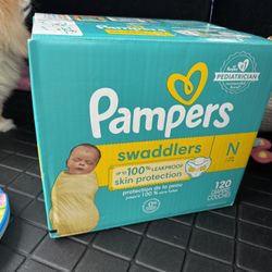 New In box- Pampers Swaddlers Newborn