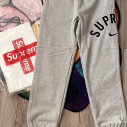Supreme nike joggers