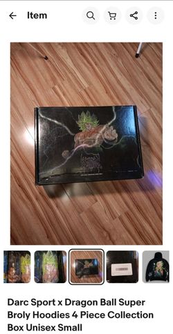 Broly hoodie box set