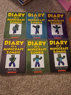 Diary of a Minecraft zombie books 1-6