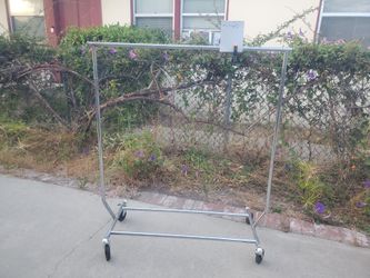 Single Rail Collapsible Clothing Racks $25.00