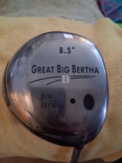 RH Callaway, great, big Bertha, 2 driver