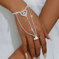 Heart Trendy Claw Bracelet