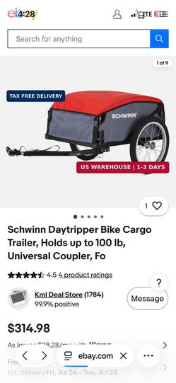 Schwinn bike cargo