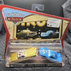 Disney Pixar Cars Movie Moments Tex Dinoco & Dinoco Lightning McQueen 