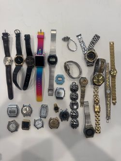 Watches for repair or for parts