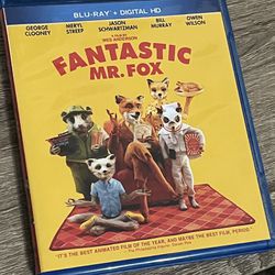 Fantastic Mr. Fox Blu Ray 