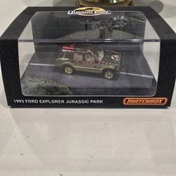 Matchbox Jurassic Park Ford Explorer