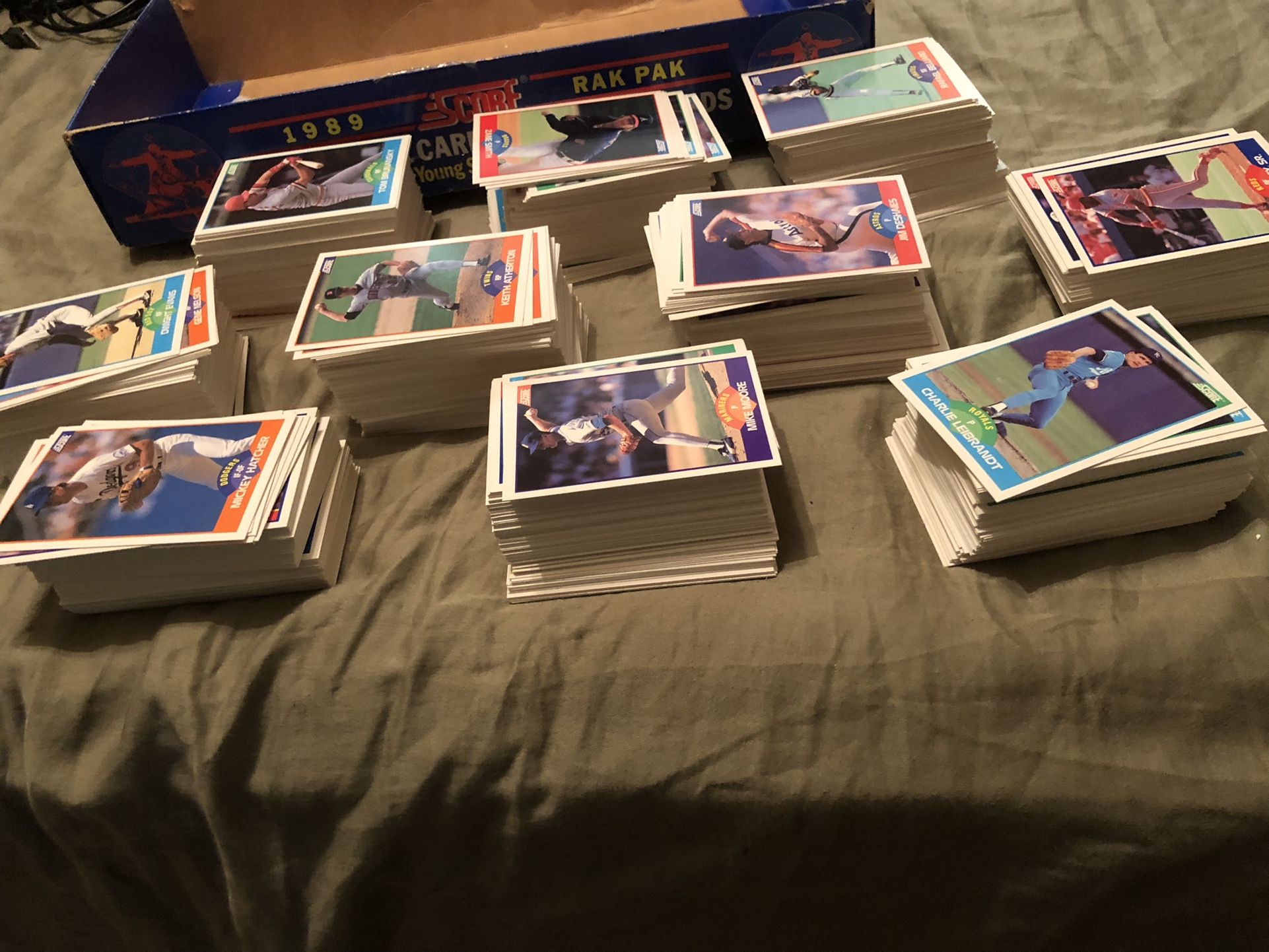 Old baseball cards